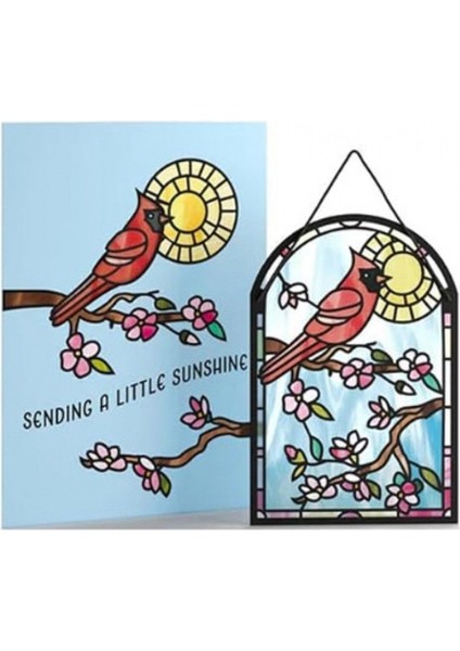 Senin Gibi Bir Anneye Sahip Olmak Için Ağaç Nimet Kuş Suncatcher Kartı (Yurt Dışından) fırsatları