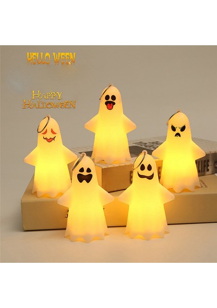 Cadılar Bayramı Dekorasyon Hayalet Lamba Masaüstü Dekorasyonu Cadılar Bayramı Süsü Hayalet Lamba Süsleme Dekorasyon Süslemesi (Yurt Dışından)