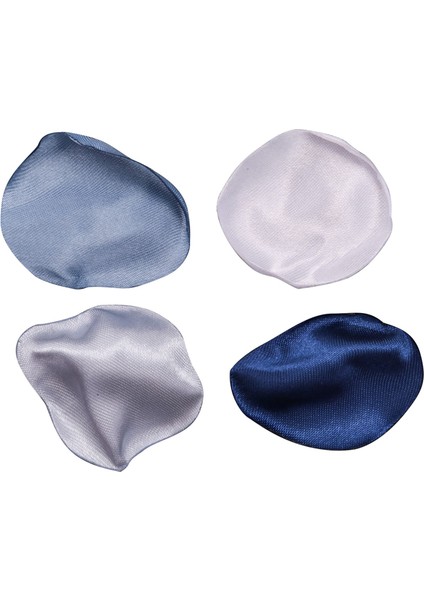 500PCS Ipek Gül Yaprakları Tozlu Mavi Lacivert Yaprak Yaprakları Düğün Çiçek Kız Sepet Koridoru Dağılım Yemek Masası Parti (Yurt Dışından)