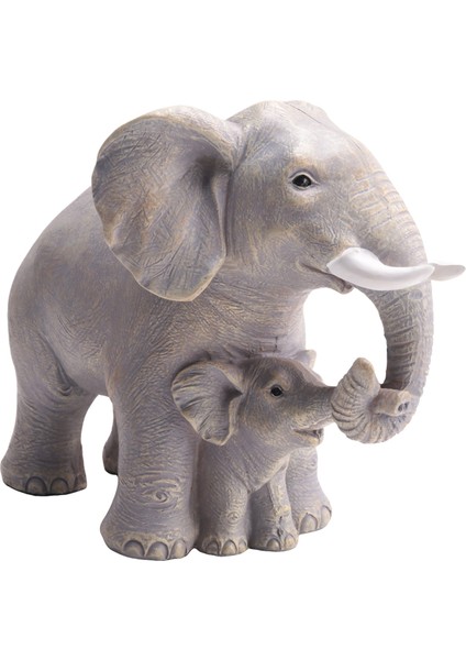 Fil Heykeli - Fil Dekoru - Kadınlar Için Fil Hediyeleri - Ev Dekoru Ofisi Kitaplık Tv Stand Oturma Odası (Yurt Dışından)