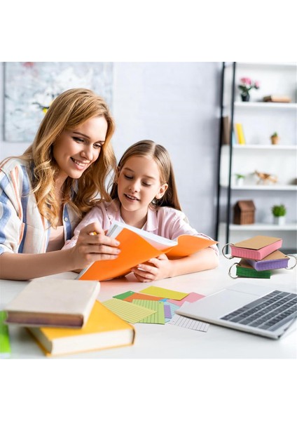 1000 Pcs Dizin Kartları 3x5 Inç Renkli Flash Kartlar Ring, Yumruklu Çizgili Flashcard Yönetilmiş Dizin Kartları Not Kartı (Yurt Dışından) indirimleri