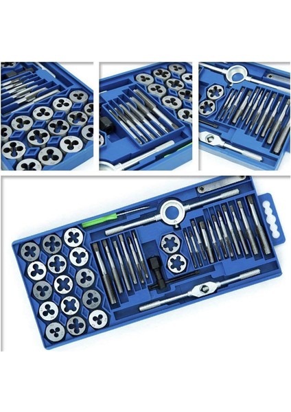 Iplik Kesme Kiti 40PCS Metrik Musluk Kalıp Seti Plastik Kabuk Iplik Kesme Kiti (Küçük Çerçeve) Enjeksiyon Kalıplama (Yurt Dışından) modelleri