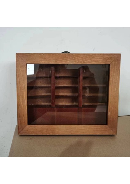 Küçük Kütüphane Ahşap Anti-Anksiyete Kitaplık Minyatür 200 Kitap Sarsıntı Stres Stres Rahatlama Hediyeleri (Yurt Dışından) fırsatları