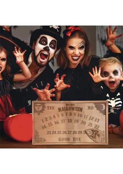 Manyetik Ahşap Uzay Gemisi Bloğu ile Geri Sayım Cadılar Bayramı Takvimi, Cadılar Bayramı Takvimi Ahşap Hareketli (Yurt Dışından) fırsatları