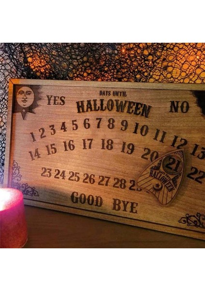 Manyetik Ahşap Uzay Gemisi Bloğu ile Geri Sayım Cadılar Bayramı Takvimi, Cadılar Bayramı Takvimi Ahşap Hareketli (Yurt Dışından) indirimleri