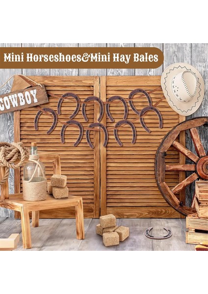 Batı Tema Partisi Süslemeleri Kovboy Centerpieces Mini Balı Olan Masalar Için Masa At Rodeo Partisi Için Lehine (Yurt Dışından) fiyatları