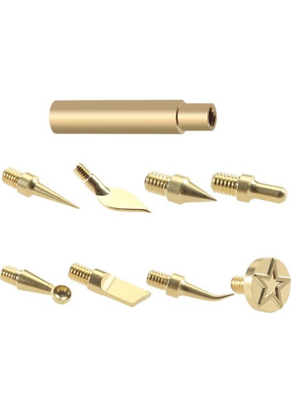 Lehimleme Demir Uçları Isı Yerleştirme Uçları Kiti Değiştirilebilir Lehimleme Kaynak Demir Uçlar Kiti 3D Yazıcı Flimanet Parçaları (Yurt Dışından) fiyatları