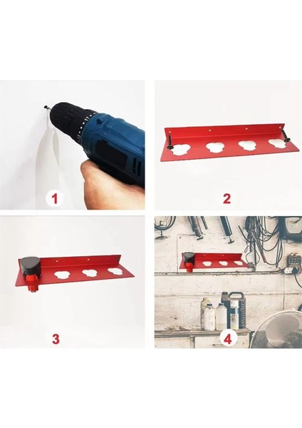 M12 Depolama Tutucu Elektrikli El Alımları Askısı Pil Aracı Braket Sabitleme Aygıtları Pil Yerleştirme Aracı Parça (Yurt Dışından) fırsatları