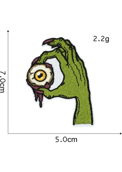 Cadılar Bayramı Cadı Yarasa Nakış Yaması Korku Perili Ev Kıyafetleri Dekorasyon Parçaları Cadılar Bayramı Dekorasyon (Yurt Dışından) modelleri