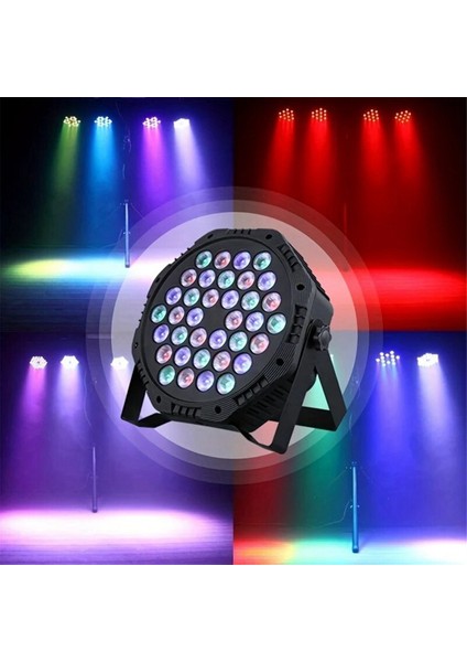 36 Renkli Tam Renkli LED Işıklar, Dans Stüdyosu Flaşı, Ortam Işığı, Abd Fişi (Yurt Dışından) fiyatları