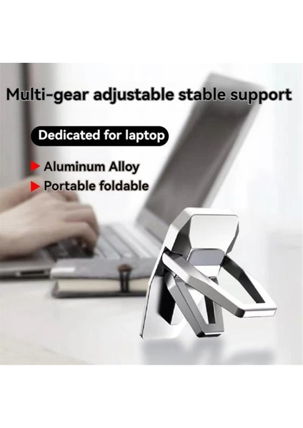 Dizüstü Bilgisayarlar/cep Telefonları/tabletler Için 2 Ayarlanabilir Açı ile Mini Taşınabilir Dizüstü Bilgisayar Katlanabilir Görünmez Dizüstü Bilgisayar Yükseltici (Yurt Dışından) fiyatları