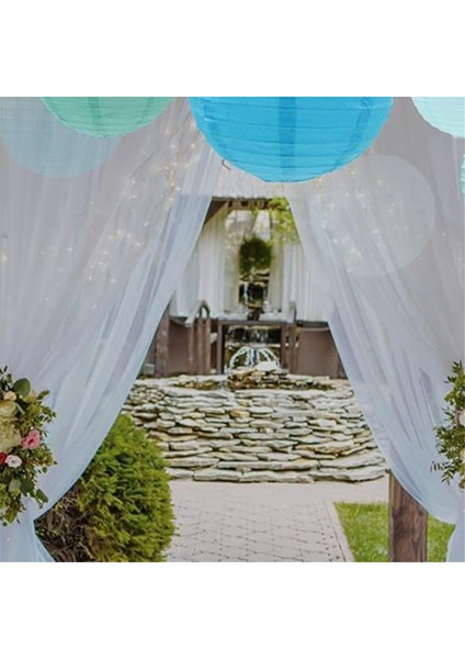 Mavi Kağıt Fenerler ,, Çin Yuvarlak Kağıt Asma Dekorasyon Fenerleri, Ev Dekorasyonu Için Işıklar, Partiler Düğün, 12 Pcs (Yurt Dışından) fiyatları