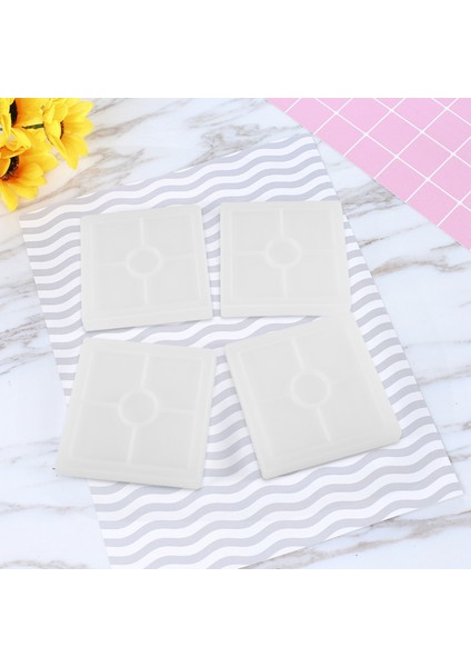Silikon Coaster Kalıpları Silikon Reçine Kalıp, Reçine, Beton, Çimento ve Polimer Kil ile Döküm Için Net Epoksi Kalıplar (4 Paket Kare Kalıplar) (Yurt Dışından) fiyatları