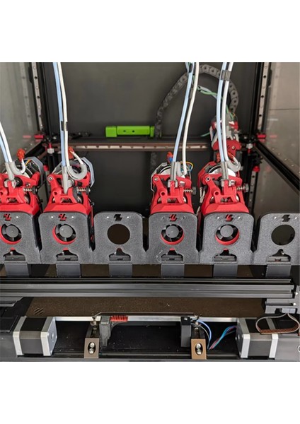 Voron Için 2.4 350MM Tapchanger Extruder Switch Tool Donanım Kiti Stealthburner Ekstrüder Alüminyum Profiller ve Bağlantı Müdürlüğü (Yurt Dışından)