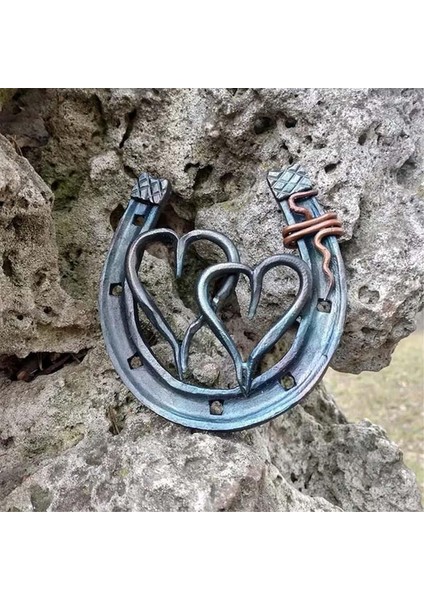 El Yapımı At Nalı, Dökme At Nalı Duvar Dekor, Iyi Şanslı At Nalı, Elle Dökme At Nalı Aşk Duvar Dekor C (Yurt Dışından) modelleri