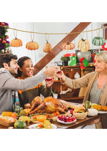 36 Pcs Güz Ahşap Kabak Asma Süsler Şükran Günü Hasat Küçük Asma Işaretleri Cadılar Bayramı Kabak Dekorasyonları (Yurt Dışından) fiyatları