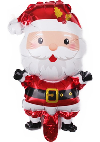 60PCS Noel Balonları Alüminyum Folyo Küçük Balon Oyuncak Noel Ağacı Zencefil Kurabiye Adam Santa Doğum Günü Partisi Tatil Dekorati (Yurt Dışından) fırsatları