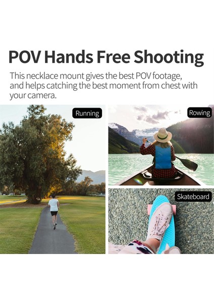Sunnylife Manyetik Boyun Braketi INSTA360 Go 3 Göğüs Manyetik Boyun Braketi Birinci Kişi Çekim Git 3 Braket (Yurt Dışından) modelleri