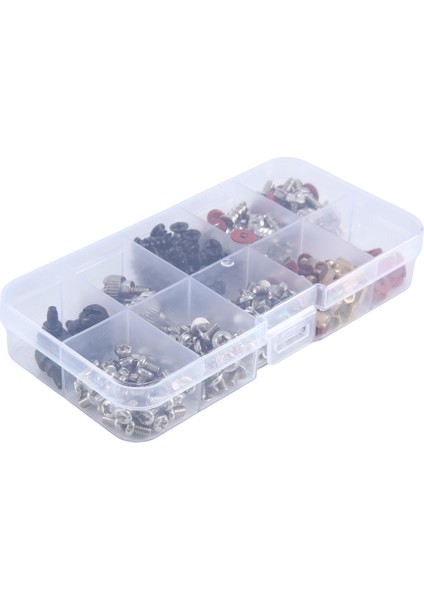 280PCS Bilgisayar Vidası Standofflar Kit M3.5 M5 Dıy Anakart Montaj Vidalı Pc Kılıf Fan Vidaları Sabit Sürücü Kırmızı Yıkacılar (Yurt Dışından) modelleri