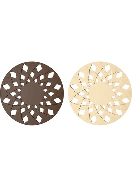 Isı Yalıtım Silikon Mat Yüksek Sıcaklık Dirençli Kum Pot Mat Içi Boş Antiskaling Tablo Placemat C (Yurt Dışından)