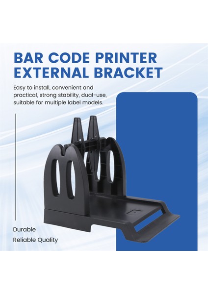 Argox Datamax Için Masaüstü Barkod Etiket Yazıcısı Için Harici Roll Etiket Tutucu Tsc Godex Zebra Yazıcı (Yurt Dışından) indirimleri