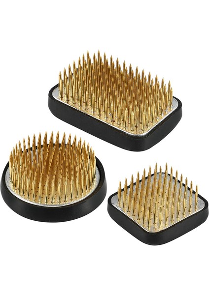 3pcs Japon Ikebana Çiçek Çiçek Kurbağaları Çiçek Düzenlemesi, Kenzan Kit Jp Çiçek Düzenleme Aksesuarları Malzemeleri (Yurt Dışından)