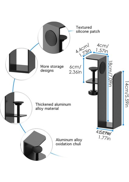 Masa Kenarları Dizüstü Bilgisayar Rafı Şarj Soğutma Standı Tepsisi Masa Organizatör Depolama Tutucusu Masa Yönetimi Tepsisi Altında Ped Için (Yurt Dışından) modelleri