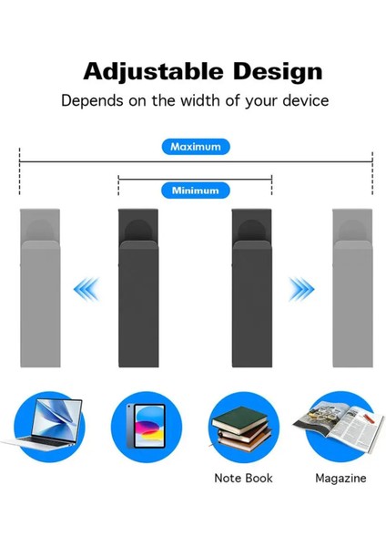 Masa Kenarları Dizüstü Bilgisayar Rafı Şarj Soğutma Standı Tepsisi Masa Organizatör Depolama Tutucusu Masa Yönetimi Tepsisi Altında Ped Için (Yurt Dışından) fırsatları