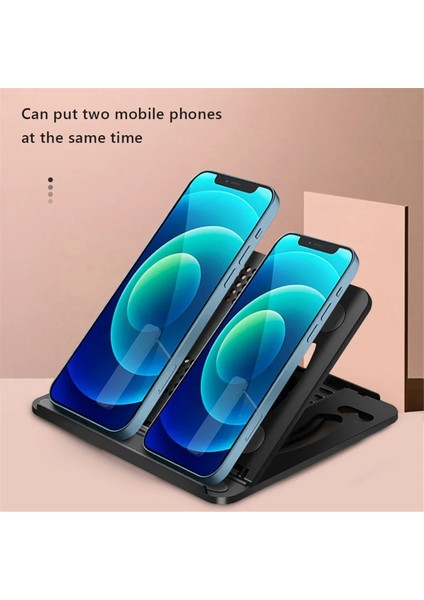 Döner Ayarlanabilir Katlanabilir Dizüstü Bilgisayar Standı Evrensel Taşınabilir Masaüstü Dizüstü Tutucu Tablet Braket Destek Aksesuarı, B (Yurt Dışından) fırsatları