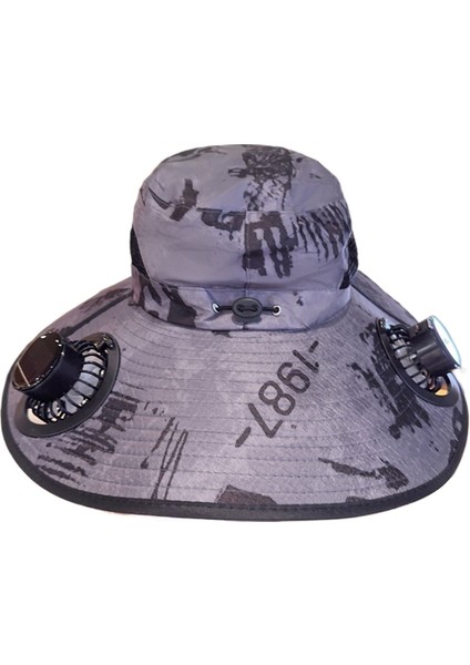 Erkekler Için Yaz Aylarında Açık Hava Dağcılık Balıkçılık Ultraviyole Işınlarına Karşı Koruma Sağlayan Büyük Siperlikli Güneş Koruyucu Balıkçı Şapkası Güneş Fanı Şapkası (Yurt Dışından)