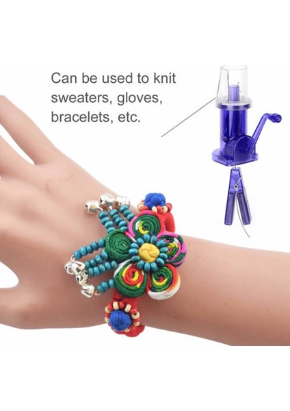 Yaratıcı Örgü Makinesi Emelish El Örgü Toykulma Örtü Tulunma El Sanatları Bileklik Dokunma Aracı Dikiş Aksesuarları (Yurt Dışından) fiyatları