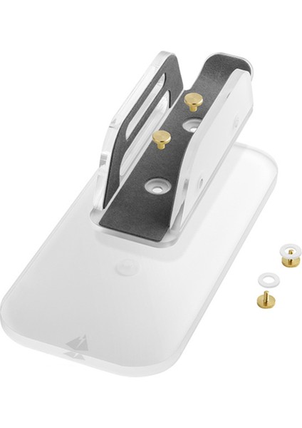 Mac Mini 2023 M2 Chıp Duvar Monte Tutucu Masaüstü Standı Mac Mini 2010-2020 M1 Için Akrilik Braket (Yurt Dışından)