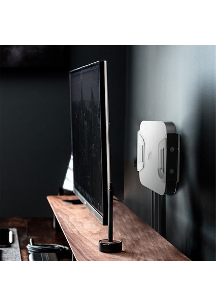 Mac Mini 2023 M2 Chıp Duvar Monte Tutucu Masaüstü Standı Mac Mini 2010-2020 M1 Için Akrilik Braket (Yurt Dışından) modelleri