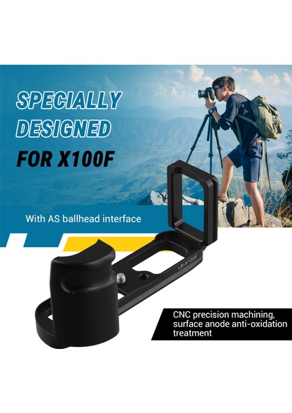 Hızlı Bırakma L Plaka/braket Tutucu Fujifilm Fuji Için El Kavrama Tabanı X100F X100F X100F Kamera Top Kafası (Yurt Dışından) fırsatları
