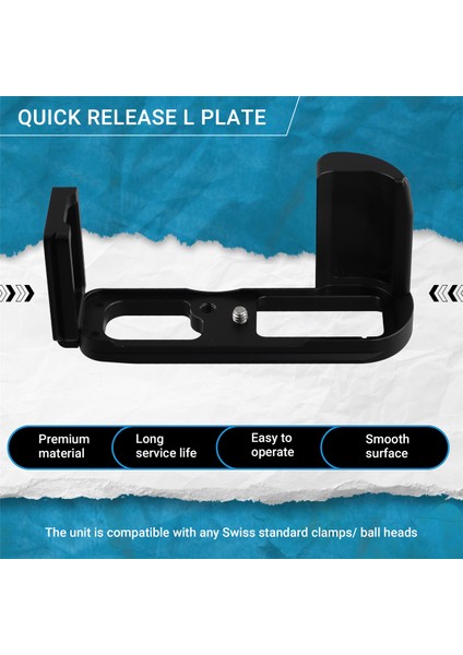 Hızlı Bırakma L Plaka/braket Tutucu Fujifilm Fuji Için El Kavrama Tabanı X100F X100F X100F Kamera Top Kafası (Yurt Dışından) indirimleri