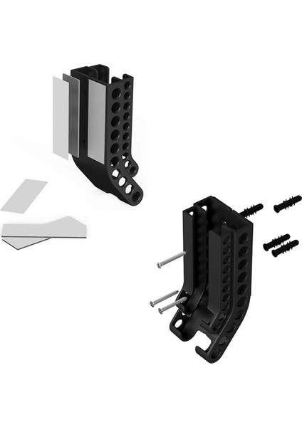 2pcs Pil Depolama Organizer Combo Pil Organizatör Depolama Sahibi Pil Koruyucu Duvar Tutucu (Yurt Dışından) indirimleri