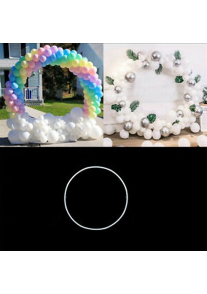 Büyük Balon Kemeri Seti Sütun Standı Temel Çerçeve Kiti Düğün Doğum Günü Partisi Dekor 60CM (Yurt Dışından) indirimleri