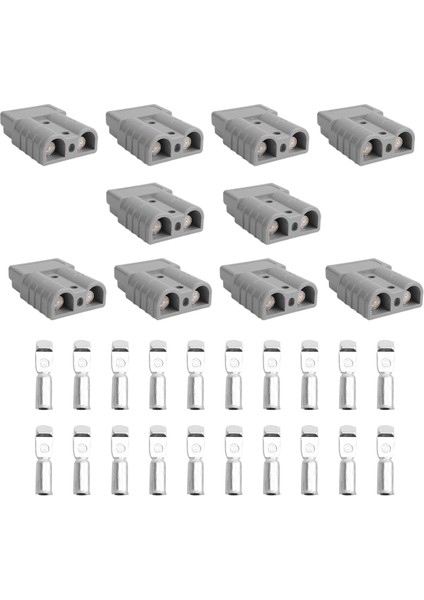 Anderson Style Fiş Konektörleri Için 10 Pcs Dc Güç Aracı 50A 12-24V 6AWG Bakır Kontak Güç Konektörleri ile Çift Kutup (Yurt Dışından) modelleri