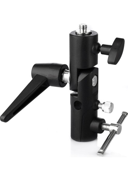 Şemsiye Döner Tutucu Braketi 1/4 Inç 3/8 Inç Stüdyo Için Fotoğraf Hız Işığı Işığı Stand Fotoğraf Stüdyo Aksesuarları (Yurt Dışından)