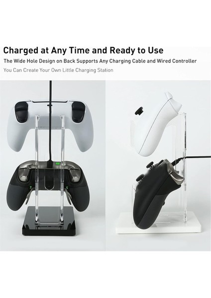 Akrilik Oyun Konsolu Tutucu Oyun Denetleyici Masa Ekran Ps5 Ps4 Switch Xbox One/serisi x Joystick Bracket B (Yurt Dışından) fiyatları