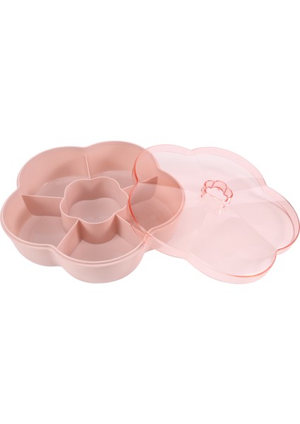 Atıştırmalık Saklama Kutusu, Çiçek Şekli Atıştırmalık Tepsisi Kapalı, Fındık Şekerleme Kutusu, Meyve Kutusu Kuru Meyve Kabı, Pembe (Yurt Dışından) modelleri