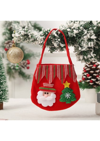 Noel Çocuk Hediyeleri Çantalar Noel Şeker Hediye Çantası Karikatür Depolama Çantaları Noel Şeker Çantası (Yurt Dışından) fiyatları