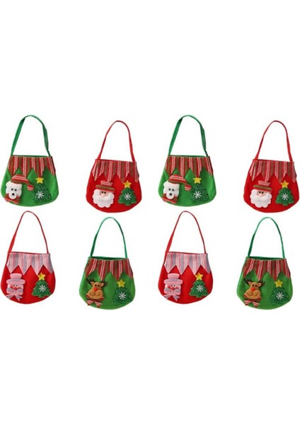 Noel Çocuk Hediyeleri Çantalar Noel Şeker Hediye Çantası Karikatür Depolama Çantaları Noel Şeker Çantası (Yurt Dışından) modelleri