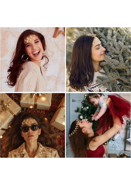 Şerit Çelenk, 33 Feet Noel Altın Şerit, Altın Bırak Şerit Çelenk Diy El Sanatları Hediye Sarma, Dekorasyonlar (Yurt Dışından) indirimleri