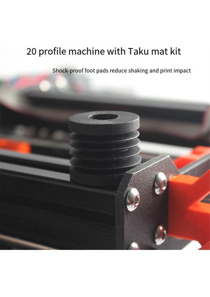 Bambu Laboratuar Voron Prusa Ender Için Titreşim Tozu Korumalı Ayaklar 3 V2 3D Yazıcılar 3D Yazıcı Parçaları B B (Yurt Dışından) indirimleri