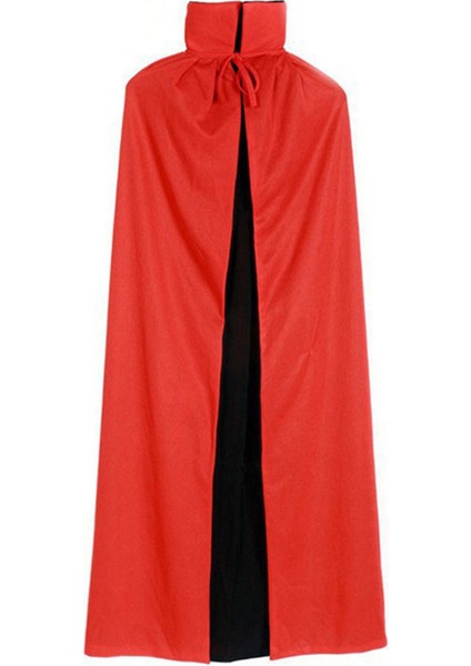 2pcs Cadılar Bayramı Vampir Pelerini, Cadılar Bayramı Yetişkin Cosplay Için Tersinir Kapüşonlu Vampir Cape, Siyah ve Kırmızı 5ft A (Yurt Dışından) indirimleri