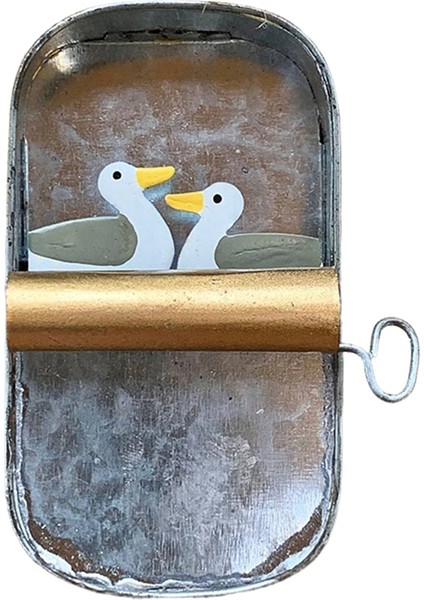 Sardunes Teneke Tuhaf Asılı Süs, Ilginç Küçük Bir Parça, Komik Balıkçı Süsleri, Sardalya Konserve Balık Deniz Ürünleri Bir (Yurt Dışından) indirimleri