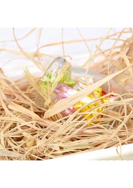 6pcs Doğal Rafya Kağıt Şeridi Çiçekçi Buketleri Dekorasyon El Sanatları Noel Rafya Hediye Sarma Şeridi (Yurt Dışından) indirimleri