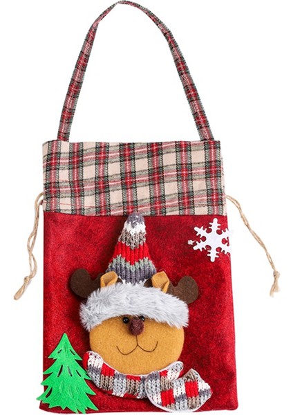Hediye Çantası Için Noel Sevimli Noel Partisi Yeni Yıl Için Sarma Torbası Çanta Yeni Yıl Hediye Ambalajı Noel Tote Hediye Çantası (Yurt Dışından) indirimleri