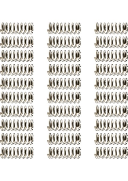 30PCS 3D Yazıcı Aksesuar Besleyici Yay Ultimaker Makerbot Wade Extruder Nikel Kaplama 1.2mm (Yurt Dışından)